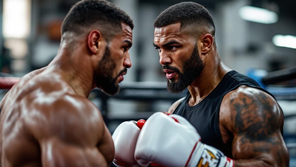 Seasoned Heavyweight Champion Reveals Training Approach and Nutrition Plans with Up-and-Coming Boxers